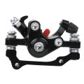 Durable Aluminum Alloy Mountain Bike Disc Brakes Front and Rear High-Performance Disc Brake Calipers Lightweight Black Bicycle Disc Brake for MTB, Mountain and Road Bikes. 