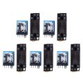 fasdaga 5X 12V DC Coil Power Relay DPDT LY2NJ HH62P-L JQX-13F 10A with PTF08A Socket Base. 