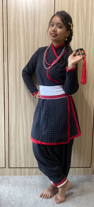 Newari traditional dress best sale