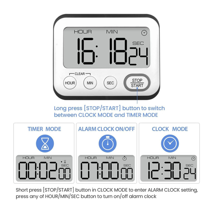 Kitchen%20Timer%20Alarm%20Clock%20Multifunctional%20Digital%20Cooking%20Timer%20with%20Large%20LCD%20Display%20Big%20Digits%20Countdown%20Timer%20-%20Image%206