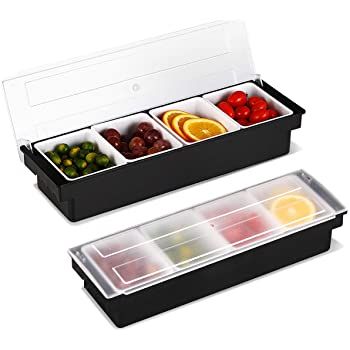 Garnish Box 4 Compartment
