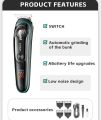 VGR V075 Hair Clipper Professional Barber Household Whole Body Washable Salon USB LCD Recharging Trimmer Haircut VGR 075 By Smart Gallery. 