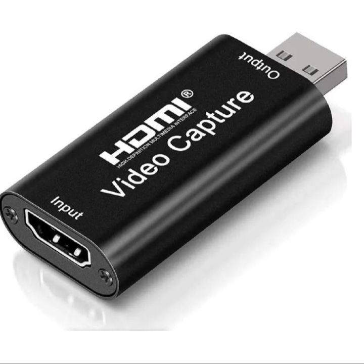 HDMI Video Capture Card 1080P HDMI To USB 2.0 For Live Streaming Broadcasting Conference Game Recording