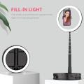 Mai Appearance 168Cm Dimmable Selfie Ring Light, Ooouse Portable Led Ring Light, One-Piece Foldable Design, 3 Light Modes & 10 Brightness Level, For Live Stream/Makeup/Youtube Video, Fits Most Smartphone. 