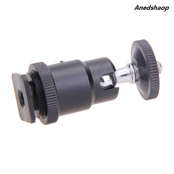 Anedshaop%201-4%20Pcs%201/4%7C%20Screw%20Rotary%20Mount%20Stand%20Aluminum%20Mini%20Bargain%20price%20Tripod%20Flash%20Bracket%20Holder%20For%20Video%20Dslr%20Dv%20Camera%20-%20Image%205