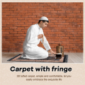 Muslim Prayer Rug, Islamic Prayer Rug Muslim Prayer Mat Eid Traditional Janamaz Sajadah Soft Islamic Set Rug Mat. 