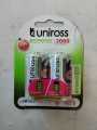 Uniross 3000 series C Size Ready To Use Rechargeable Batteries. 