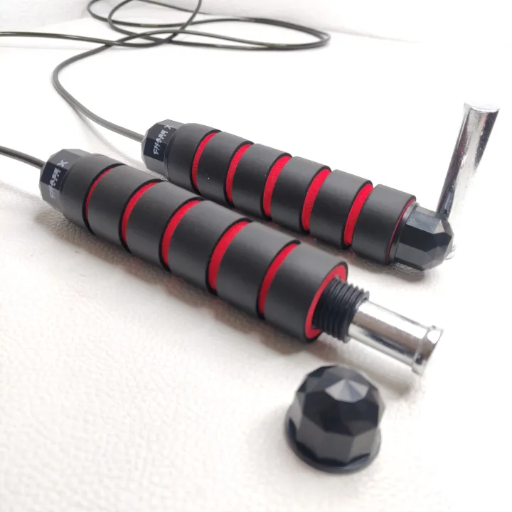 Chase%20Jump%20Rope%20with%20weights%20(220%20g)%20For%20Men%20&%20Women%20Adjustable%20Jumping%20Rope,%20Skipping%20Rope,%20Gym%20Rope/Exercise%20Rope%20Cardio%20Workout%20skill%20training%20-%20Image%202