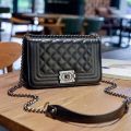 Side Bag Ladies Crossbody Bag Trendy Box Bag Shoulder Bag Available With Chain. 