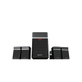 BALTRA  Sound System | Rocker 4.1 | Powerful bass with large sub-woofer | Stylish black gloss finish speaker |Vibrant sound quality |Plug & play connections|  Use for home entertainment television system, laptop/PC, DVD gaming | Inbuilt bluetooth receiver. 
