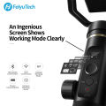 FeiyuTech G6 Plus 3-Axis Handheld Gimbal Stabilizer for DSLR, Mirrorless Camera, GoPro And  Smartphone, Payload 800gm. 