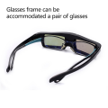 4X Rechargeable Active Shutter 3D Glasses for ALL DLP Projector. 