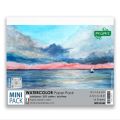 ProArt Artists- Watercolor Paper Pack Postcard Size 12x15.6 CM, 300GSM (25% Cotton-Cold Pressed) ,16 Sheets. 