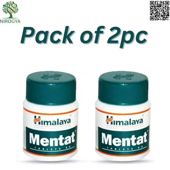 Himalaya Mentat Tablets 60N Pack of 2 pc