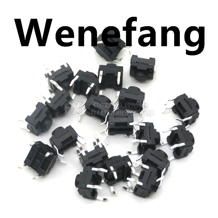 Wenefang%2020PCS%206X6%20Tactile%20Mini%20Push%20Button%20Switch%20SMD%20DIP%204pin%20Micro%20Switch%20Fashion%206*6*4.3/5/6/7/8%20Mm%206x6*4.3mm%205mm%206mm%207mm%208mm%20Waterproof%20-%20Image%205
