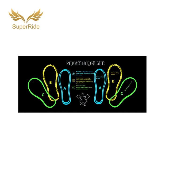 SuperRide Squat Training Pad Knee Pad for Squat Training Leg Hip Muscle Targeting Mat for Kettlebell Weightlifting Fitness for Beginners