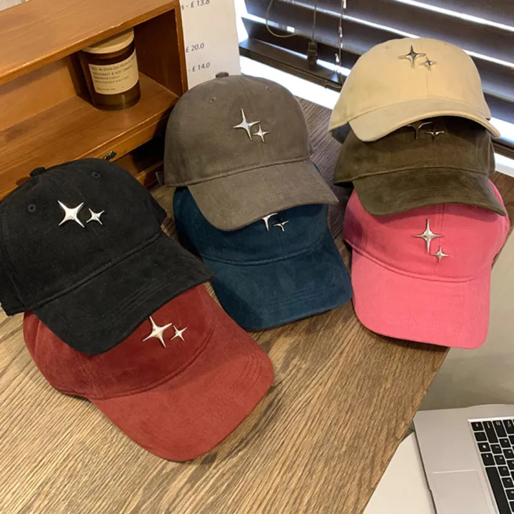 Unisex%20Star%20Denim%20Cap%20Fashion%20Y2k%20Metal%20Pattern%20Baseball%20Cap%20Adjustable%20Peaked%20Cap%20for%20Outdoor%20Travel%20Sun%20Protection%20All%20Ages%20Streetwear%20-%20Image%203
