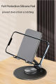 Mobile Phone stand for Desk/Bed, 360 Degree Rotating, adjustable Foldable Cell Phone Holder, Aluminum Office Desk Accessories All Phones. 