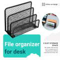SptrryDesk Mail Organizer Small File Holders Letter Organizer Document/Filing/Folders/Paper Organizer for Desktop. 