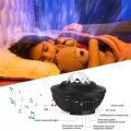 Galaxy Night Light Music Water Wave Projector Lamp Bluetooth Player Remote Control USB Powered Sound-Activated. 