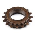 34mm BMX Road bike Bike Gearbidirectional Live Cycling Parts Steel Monolithic Flywheel Bicycle Freewheel /2" X /8" Freewheel Bicycle Single Speed Cog Sprocket. 