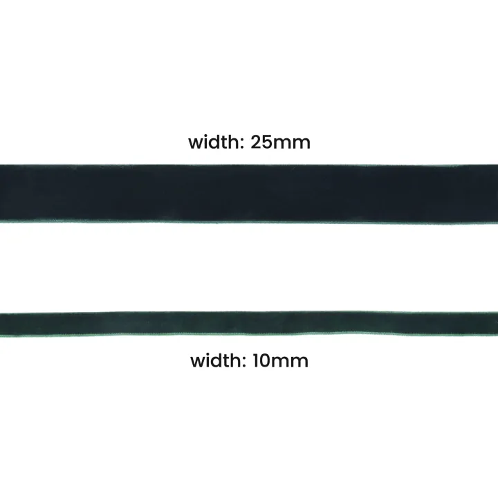 2%20Pcs%20Single%20Face%20Ribbon%20DIY%20Bow%20Decorative%20Flocking%20Tape%20for%20Christmas%20Wedding%20Decoration%20-%20Image%202