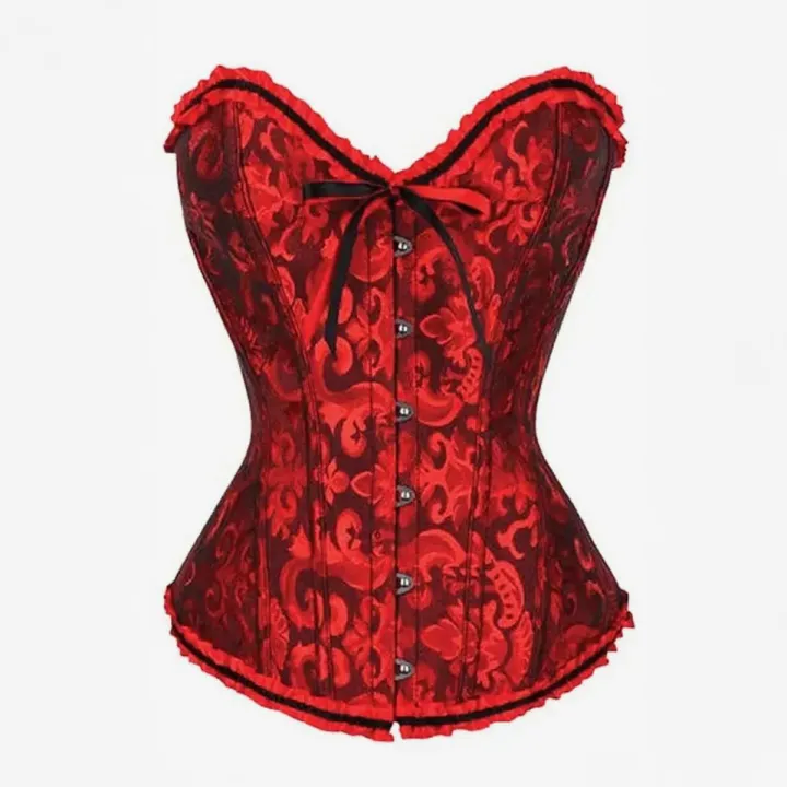 Shapewear%20Overbust%20Corset%20with%2026%20Steel%20Bones%20for%20Hourglass%20Figure%20-%20Image%202