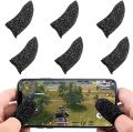 Mobile Game Anti-Sweat Full Touch Screen Sensitive Shoot Aim Joysticks Finger Set for PUBG/Knives Out/Rules of Survival per pair. 