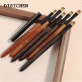DISICHEN New 1PC Acrylic Nail Brush Pen for Powder Manicure Round Wood Handle Gel Builder Brushes Tools. 
