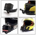 Motovlog Helmet Chin Mount Plus Phone Holder for All Mobile and Gopro. 