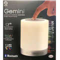 Gemini Wireless Bluetooth Speaker - LED Mood Lamp. 