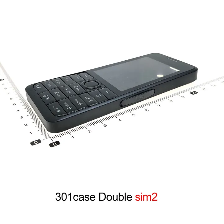 NEW%20Phone%20Housing%20Cover%20For%20Nokia%20301%20Mobile%20Phone%20Case%20card%20case%20battery%20Back%20Front%20Faceplate%20Frame%20cover%20-%20Image%203