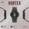 Green Vortex Metallic Fitness Smartwatch | 1.43" Super AMOLED Display | Bluetooth Calling | IP67 Water Resistance | 123 Sports Modes |  Luxury Sporty Design | BLE3.0 + 5.3 BT Version | 380Mah Battery | Low-Power Consumption Mode| 30 Days Stand By Back Up. 