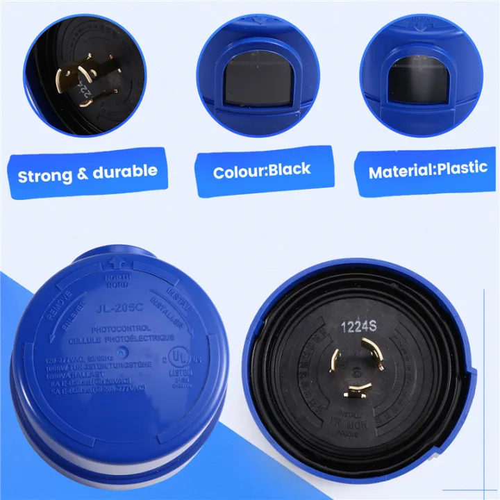 3%20Pack%20Photocell%20for%20Outdoor%20Light,Auto%20on%20Off%20Photo%20Sensor%20Switch%20with%20Twist%20Lock,Dusk%20to%20Dawn%20Photoelectric%20Light%20-%20Image%204