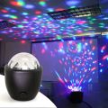 2X USB Crystal Magic Ball Flash DJ Lights Disco Ball Party Stage Projector Lights Mini LED Voice Activated. 