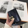 Women Short Wallet Small Fashion Luxury Brand Leather Purse Ladies Card Bag For Women Clutch Female Purse Money Clip Wallet 2022. 