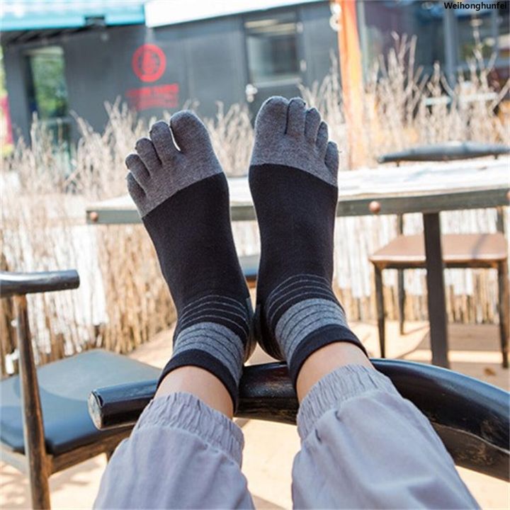 Weihonghunfei2025%20New%20Socks%20wholesale%20toe%20men's%20thread%20socks%20five%20toe%20socks%20cotton%20socks%20casual%20business%20four%20seasons%20socks%202025%20New%20-%20Image%203