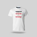 Quote printed White Premium T-Shirt. 