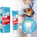 Oufeiton Pet Enzymatic Toothpaste Safe Pets Tartar Control Toothpaste. 
