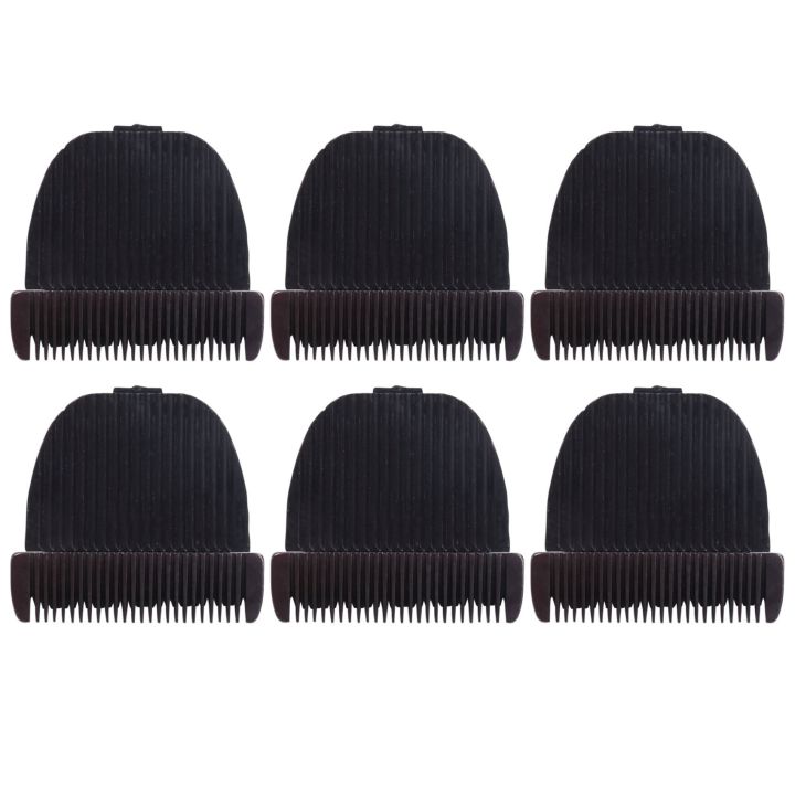 fasdaga 6X High Quality Black Ceramic Titanium Knife Pet Dog Hair Trimmer Blade Clipper for P2 P3 P6 P9 S1