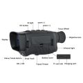 Magnification Night Vision 984 Telescope Digital Infrared 2.540MPK Telescope Night Vision Monocular Feet Distance 6X Optical 8X Digital Zoom. 