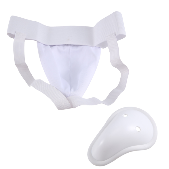 Groin Protector Cup Men Boxing Kickboxing Guard Muay Groin Guard Ventilated Adjustable, Karate Fighting Training S