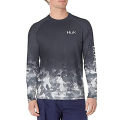 HUK Fishing Shirt Men Summer Quick Dry UPF 50+ UV T-shirt Outdoor Sport Tops Gear Jersey Fish Clothing Racing Running Sportwear. 