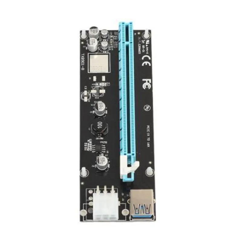 10pcs/lot Pci E Card 16x Male To Female Riser Pcie Slot 16x Protection Adapter Connector For Pc Graphics Card