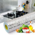 Oil Proof Aluminium Foil Self Adhesive Kitchen Sticker - 3M x 61cm | Aluminium Foil Multipurpose Kitchen Sticker. 