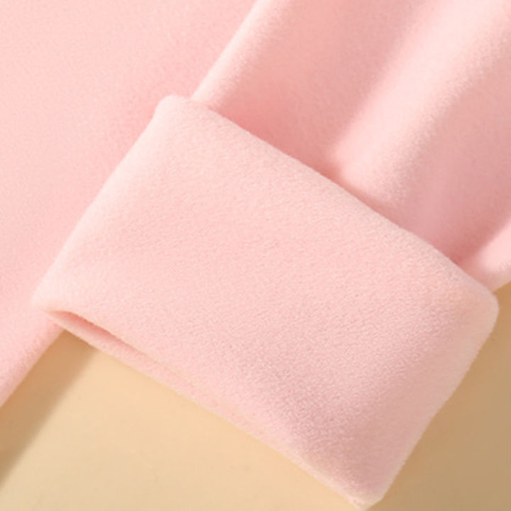 Cosme%20Women%20Solid%20Color%20Thermal%20Set%20Cozy%20Winter%20Thermal%20Underwear%20Set%20for%20Women%20Seamless%20Long%20Sleeve%20Double-sided%20Plush%20Pajamas%20Set%20for%20Cold%20-%20Image%202