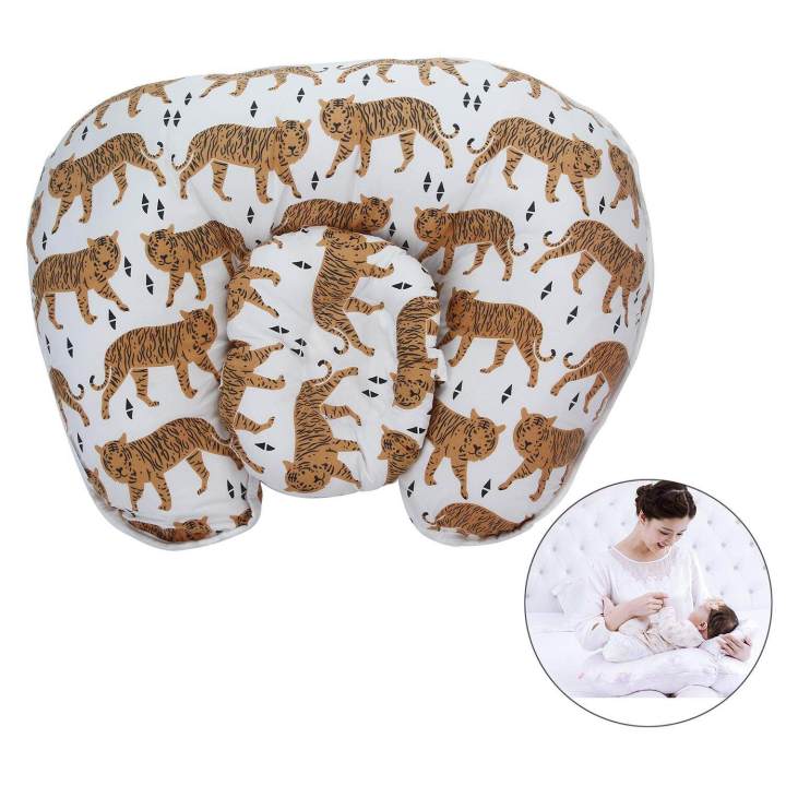 Baby Nursery Pillow For Maternity Protect Waist /supporting Sidelying /Breastfeeding Tiger