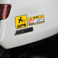 Gps Tracking Alarm Sticker Reflective Bicycle Warning Sticker Anti-Theft Decal For Motorcycle Scooter Car Warning Wholesale. 