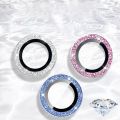 Diamond Gliiter Bling Lens Protection Anti-Scratch Film Phone Lens Protective Film For iPhone 16 15 14 13 Pro Max 13 MINI 12 11. 