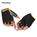 Wenefang Cycling Gloves Half Finger Outdoor Men Women Climbing Cycling Gloves Summer Sports Fitness Shockproof Bike Glove. 